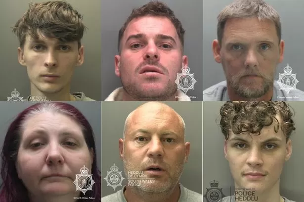 The faces of the killers locked up in Wales in 2025