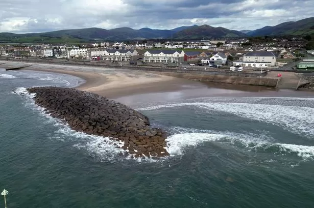 180-year-old fortress-like building is now just 18 metres from the sea