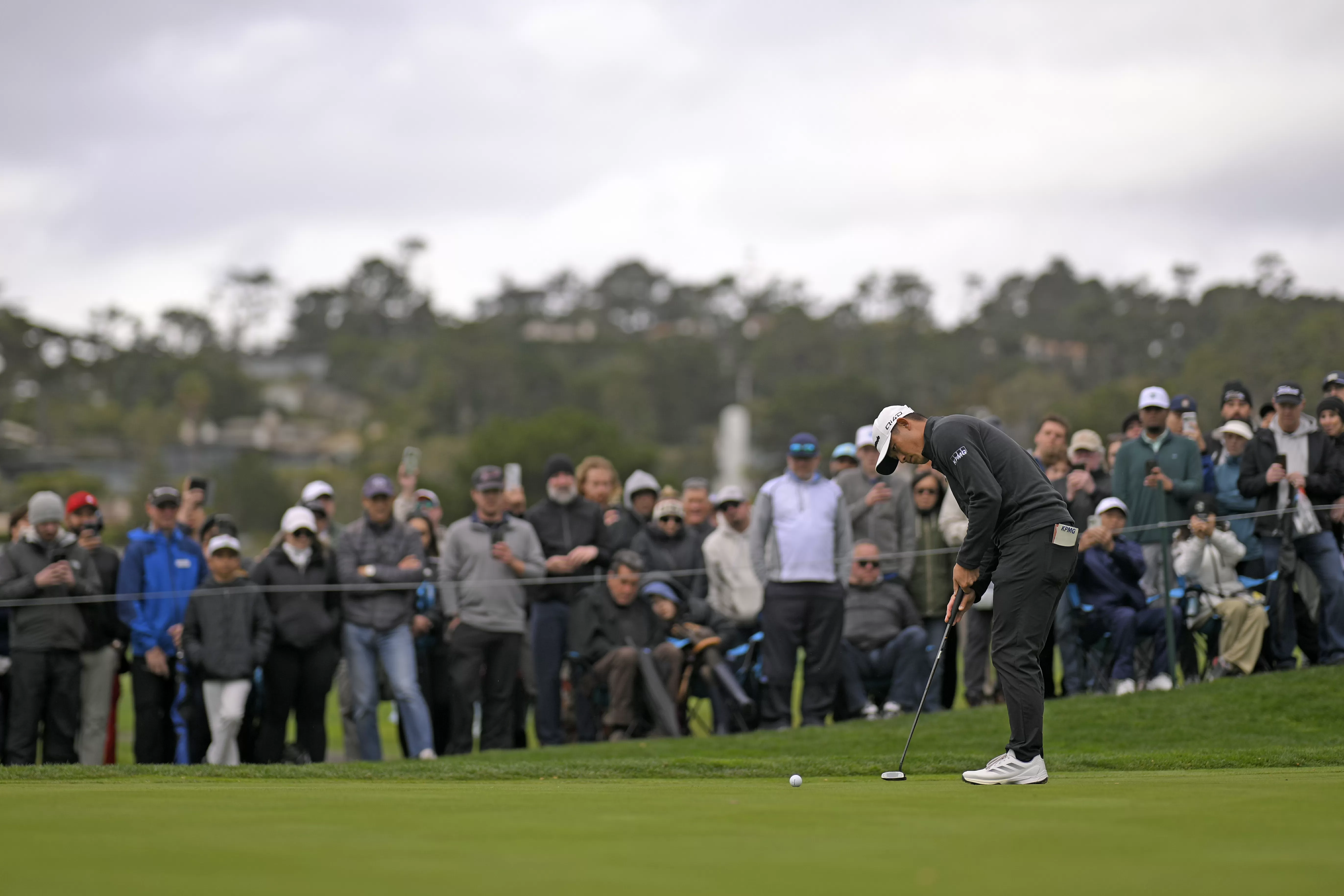 Collin Morikawa wins Pebble Beach Pro-Am a decade after Cal debut