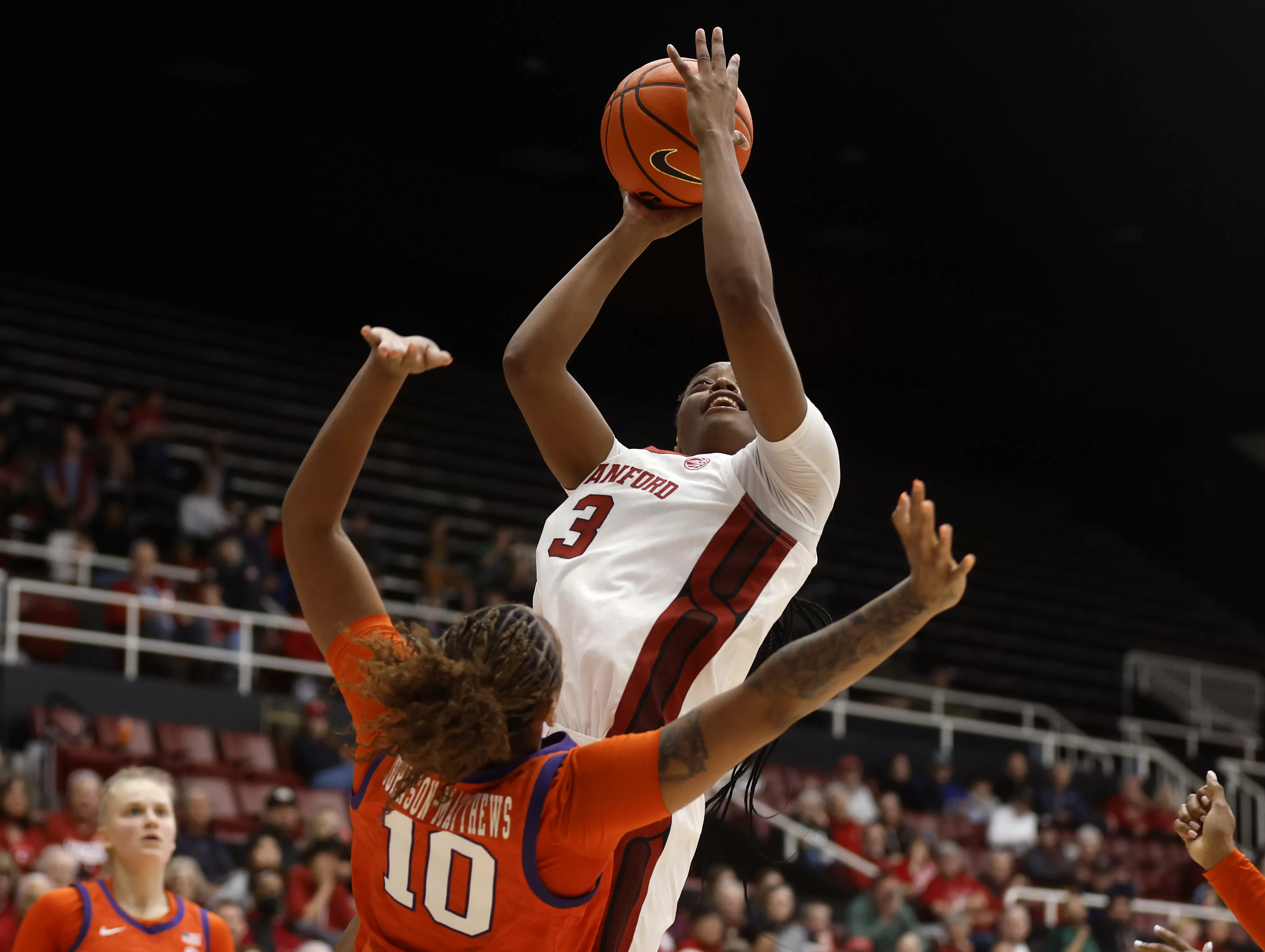 Stanford dominates Clemson to close regular season, bolster NCAA hopes