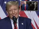 Trump reignites his feud with Megyn Kelly at Georgia rally by saying she ‘is making a career out of saying she likes me’ – nine years after infamous ‘blood’ debate moment
