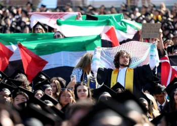 Pro-Palestine student protesters interrupt UC Berkeley commencement