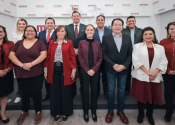 Claudia Sheinbaum convenes with Morena candidates and CATEM members: “We are witnessing significant moments.”