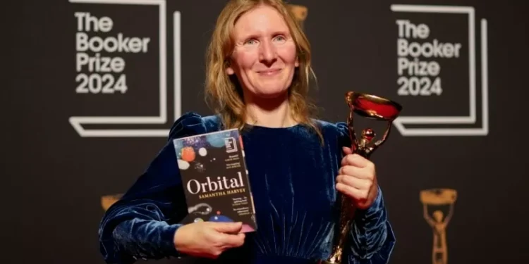 British writer Samantha Harvey’s space-station novel ‘Orbital’ wins Booker Prize for fiction