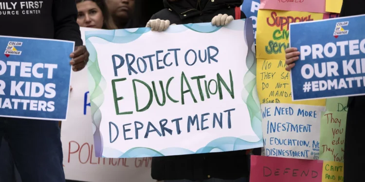 Trump says he will try to shut down Dept. of Education