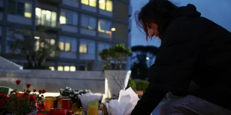 Hospitalized pope marks 12 years in job with future uncertain