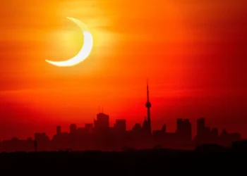 Partial solar eclipse to make sun shrink for many in North America (sorry, California)