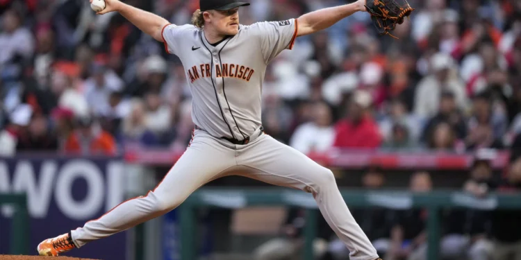 SF Giants lose second straight despite Webb’s gem against Angels