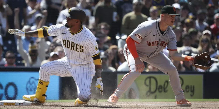 SF Giants swept by Padres in first showdown against NL West rival