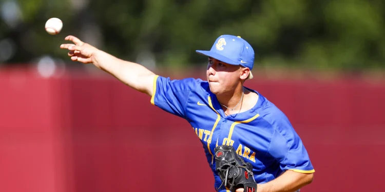Drew Diffenderfer fires one-hitter as No. 8 seed Santa Clara wins first CCS championship in school history