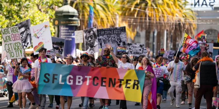 Photos: Rainbows, music, dance and joyful pride … hundreds participate in the 55th annual San Francisco Pride Parade
