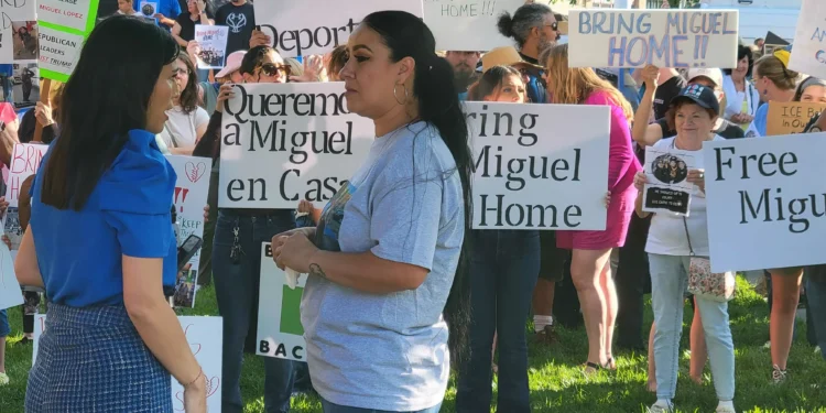 Livermore rally demands father be returned from ICE detainment
