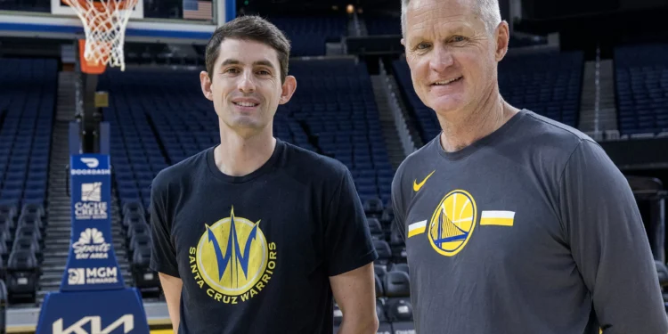 Steve Kerr’s son joins his Warriors staff from G League