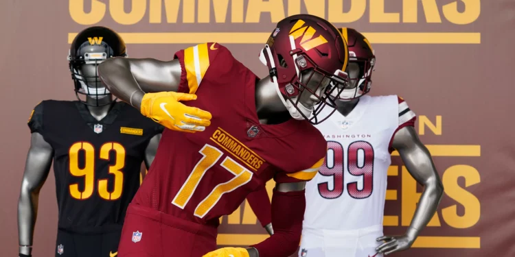 Trump threatens to hold up stadium deal if Washington Commanders don’t switch back to former name