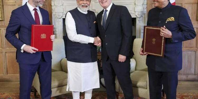 India, UK sign ‘historic’ pact