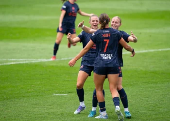 Bay FC can’t beat Red Stars in Chicago despite rookie Huff scoring again