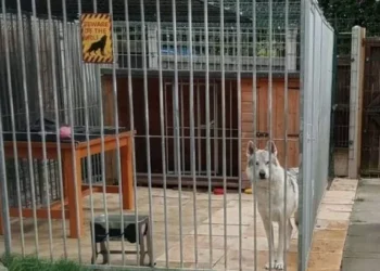 Woman says her pet is the ‘closest you can get to owning a pure wolf’