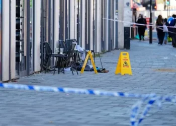 Man hospitalised with stab wounds following incident outside Starbucks