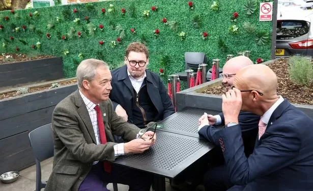 Nigel Farage had coffee at a Welsh cafe and some people are vowing never to return