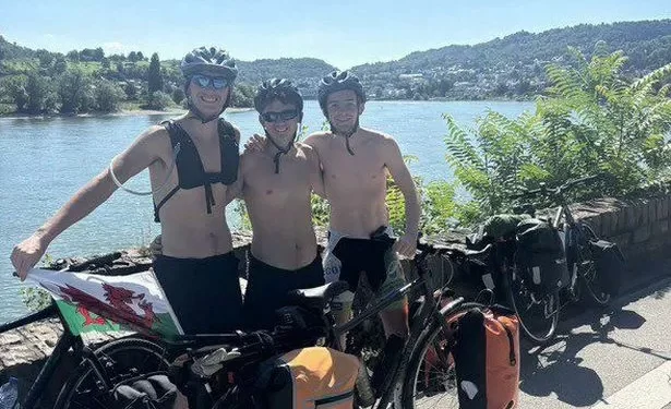Three friends are cycling 6,000 miles from Wales to Thailand for a brilliant reason