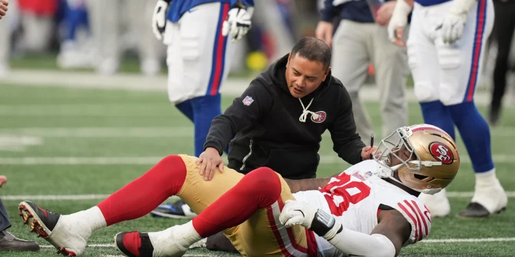 First-round draft pick Williams might be latest 49ers injury casualty