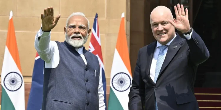 India-New Zealand FTA means more jobs, incomes, trade: PM Christopher Luxon