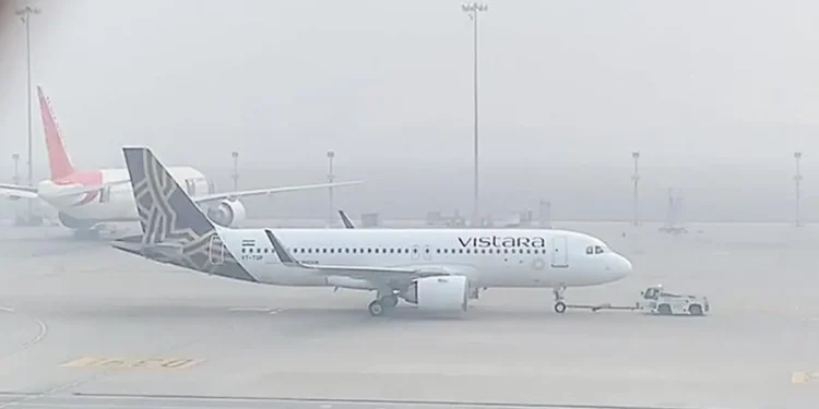 IndiGo issues travel advisory amid low visibility as dense fog blankets Delhi