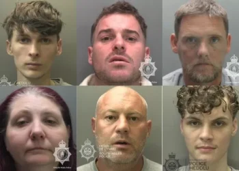 The faces of the killers locked up in Wales in 2025