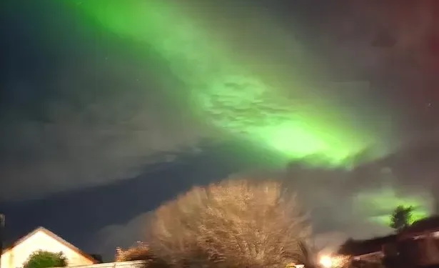 People share stunning photos of the Northern Lights over Wales