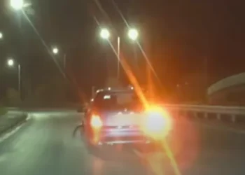 Police tried to pull him over – watch what happened next