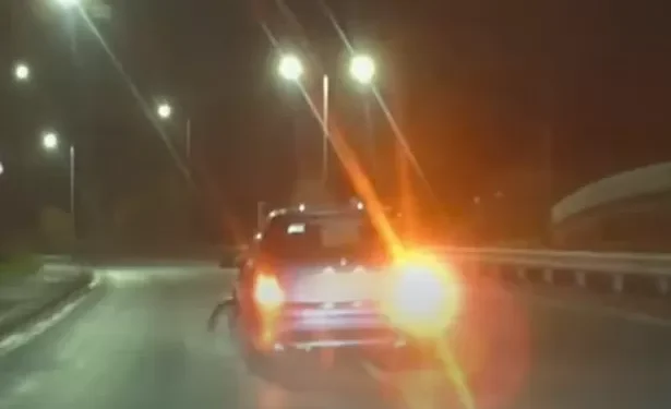 Police tried to pull him over – watch what happened next