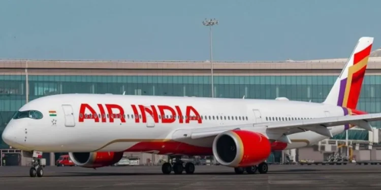 Container sucked into engine of Air India A350 aircraft as it taxies to bay at Delhi airport