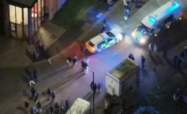 Police attacked as they break up multiple huge illegal city raves attended by hundreds