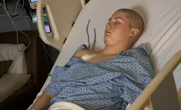 Teen travelled across the world to save his life – months later he’s back playing football