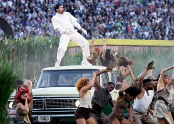 Bad Bunny Delivers ‘Together We Are America’ Message During Halftime Show Starring Lady Gaga, Ricky Martin & More