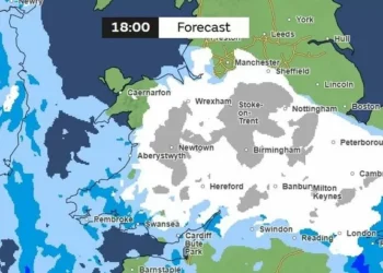 Met Office maps show exactly when and where snow will fall in Wales