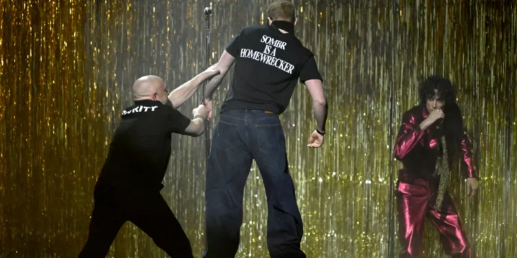 Sombr’s 2026 BRIT Awards Onstage Attack Sparks Speculation Over Whether It Was Staged