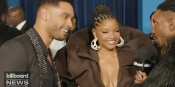 Halle Bailey & Regé-Jean Page Praise Kendrick Lamar, Reveal the Theme Song to Their New Movie, ‘You, Me & Tuscany’ | NAACP Image Awards 2026